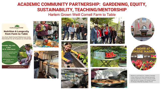 Harlem Grown Weill Cornell Farm to Table